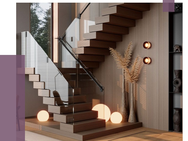 Изготовление и монтаж лестниц в Борисоглебске от 88434 руб. | ПРОЛЁТ-Брс