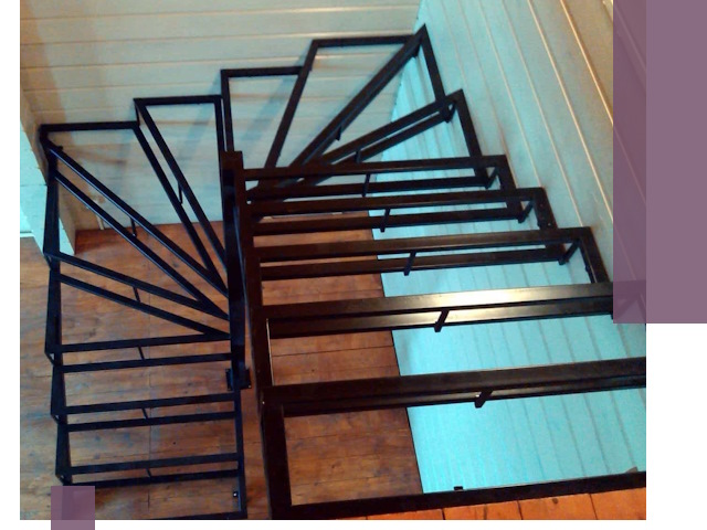 Изготовление металлических лестниц любой сложности в Борисоглебске