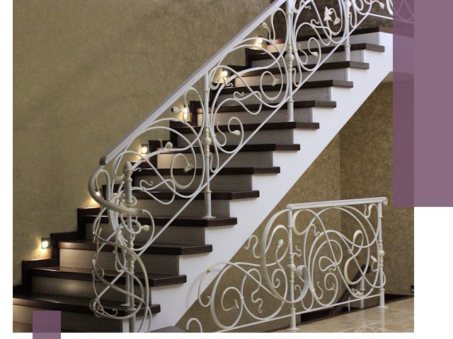 Кованые лестницы под ключ в Борисоглебске — изготовление и монтаж