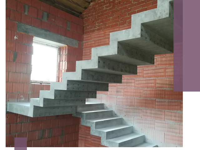 Бетонные лестницы под ключ в Борисоглебске: монтаж, демонтаж, ремонт