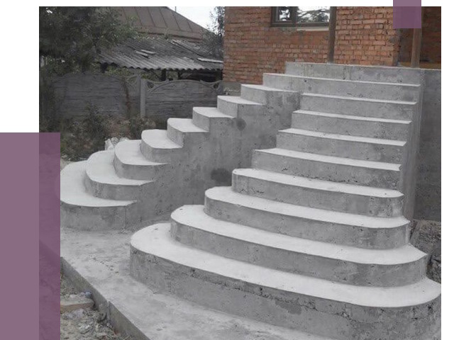 Монтаж бетонных лестниц в Борисоглебске от 4370 руб. 