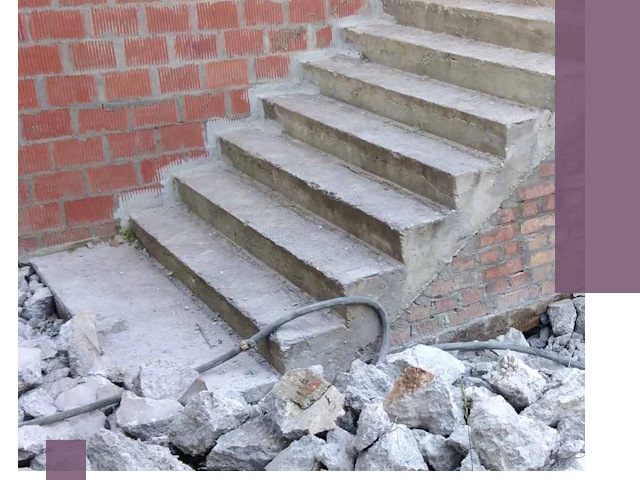 Демонтаж бетонных лестниц в Борисоглебске: быстро и безопасно