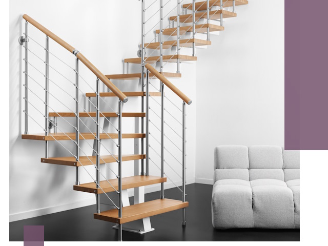 Модульные лестницы под ключ в Борисоглебске — монтаж и изготовление