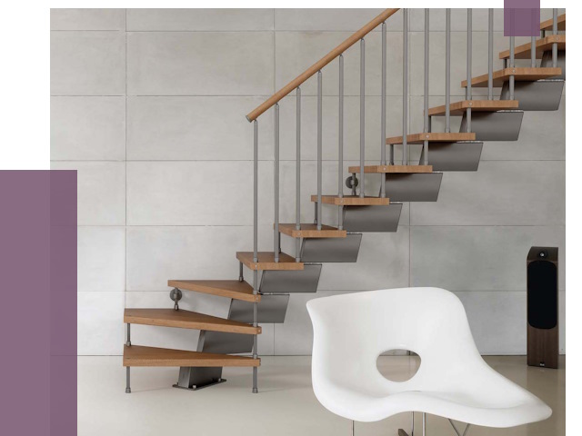 Монтаж модульных лестниц в Борисоглебске от 6450 руб. 