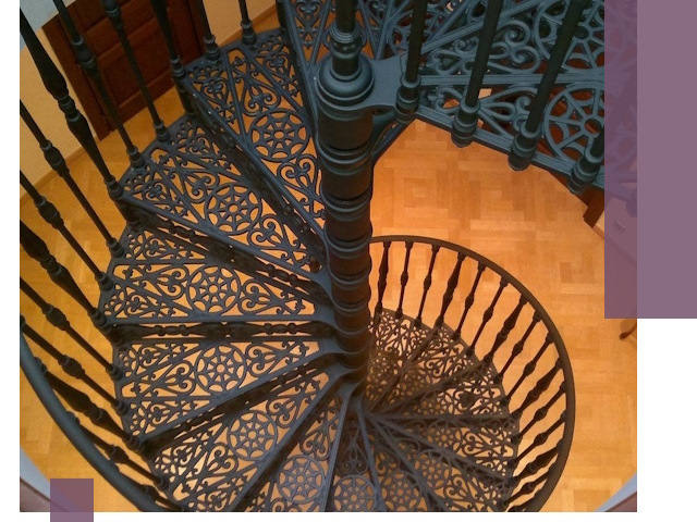 Винтовые лестницы под ключ в Борисоглебске: производство и монтаж