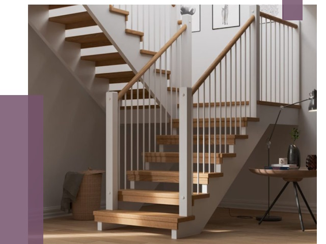 Маршевые лестницы в Борисоглебске от 38755 руб. — монтаж | ПРОЛЁТ-Брс