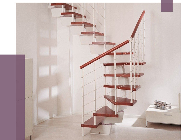 Изготовление лестниц на больцах в Борисоглебске от 9884 руб. | ПРОЛЁТ-Брс