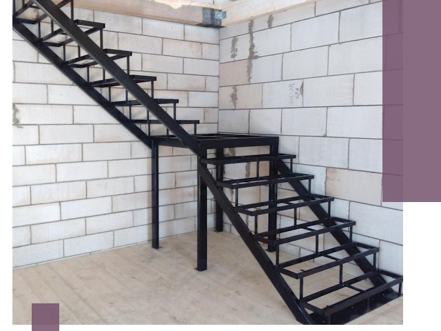 Лестницы на металлокаркасе под ключ в Борисоглебске — изготовление и монтаж