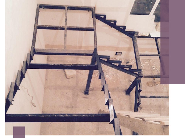 Монтаж лестниц на металлокаркасе в Борисоглебске быстро и качественно