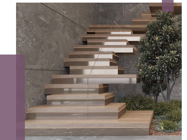 Современные лестницы в Борисоглебске от 14045 руб. | ПРОЛЁТ-Брс