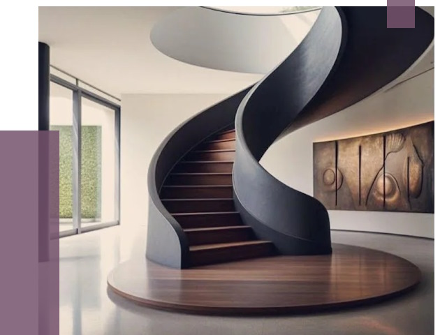 Элитные лестницы под заказ в Борисоглебске от 192474 руб. — ПРОЛЁТ-Брс