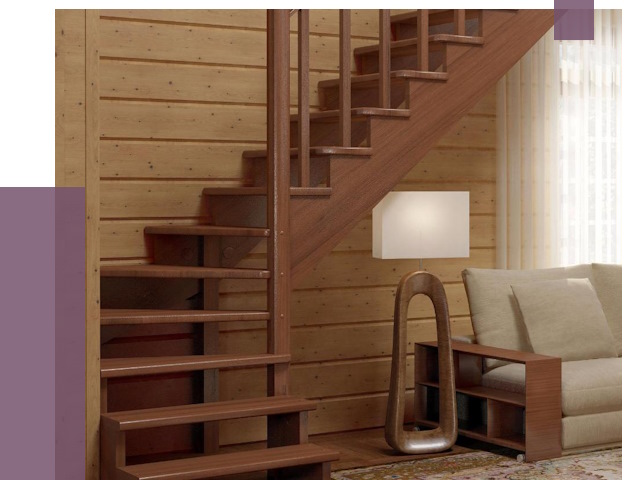 Лестницы эконом класса в Борисоглебске от 18571 руб. бюджетные решения