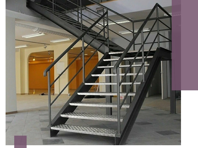 Лестницы для офиса в Борисоглебске: изготовление, монтаж, демонтаж