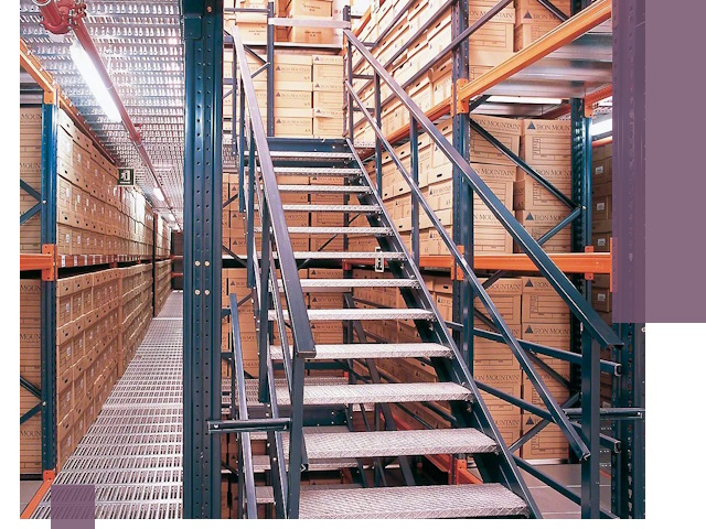 Лестницы складские прочные и безопасные под ключ в Борисоглебске