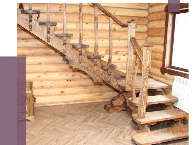 Лестницы в баню в Борисоглебске от 19455 руб. — изготовление | ПРОЛЁТ-Брс