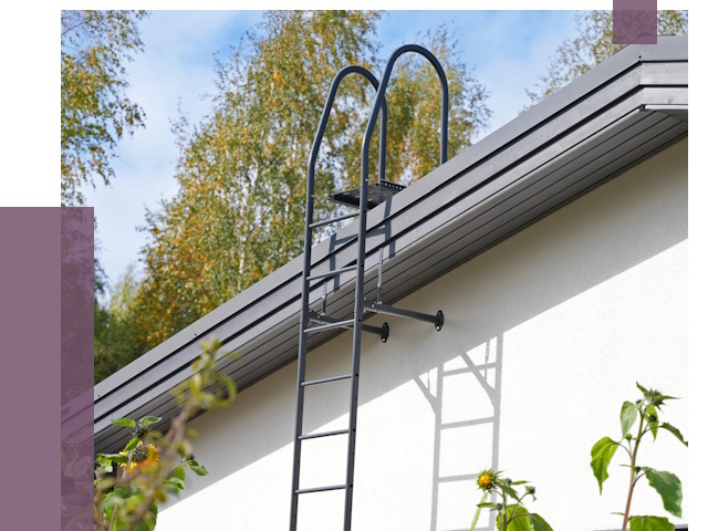 Лестницы на крышу в Борисоглебске от 19455 руб. — монтаж и монтаж ПРОЛЁТ-Брс