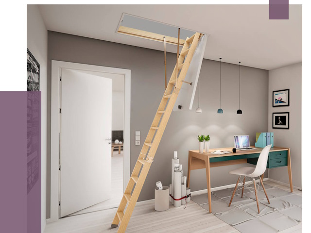 Чердачные лестницы в Борисоглебске — от 14826 руб. | ПРОЛЁТ-Брс