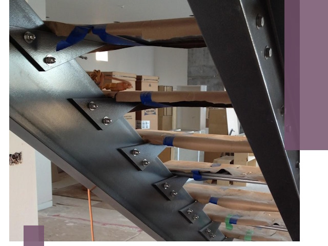 Усиление лестничных конструкций и усиление опор в Борисоглебске