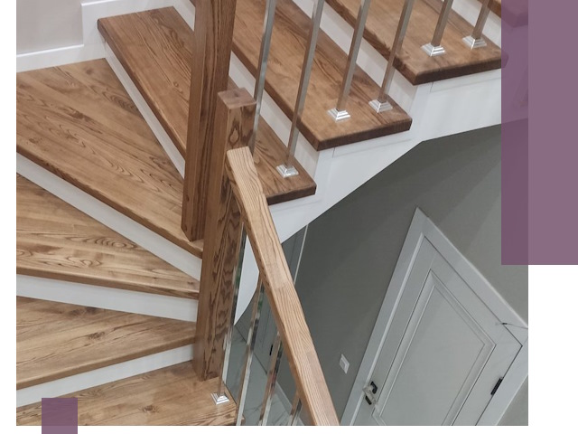 Обшивка металлических лестниц под ключ в Борисоглебске