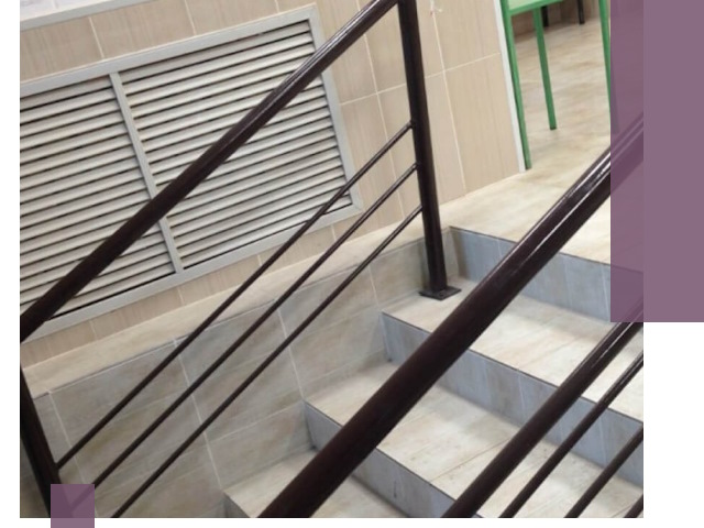 Изготовление перил из металла под ключ в Борисоглебске