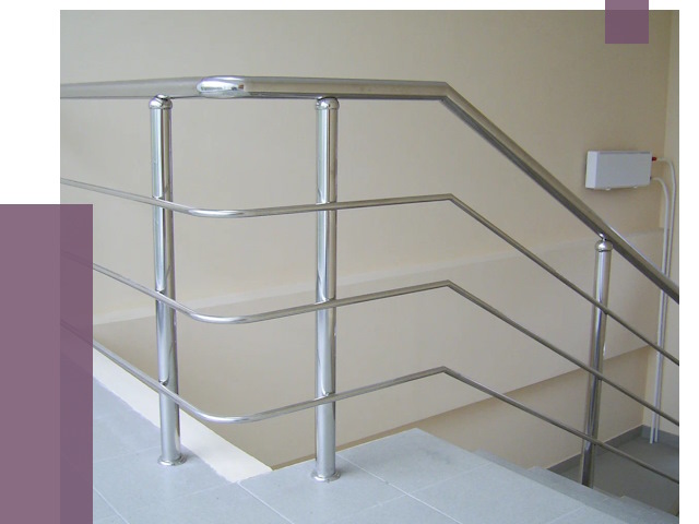 Алюминиевые перила в Борисоглебске от 6450 руб. под ключ | ПРОЛЁТ-Брс