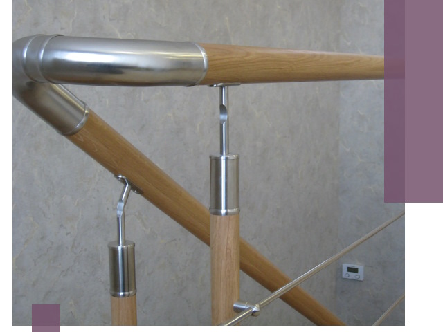 Комбинированные перила на заказ в Борисоглебске — монтаж и производство