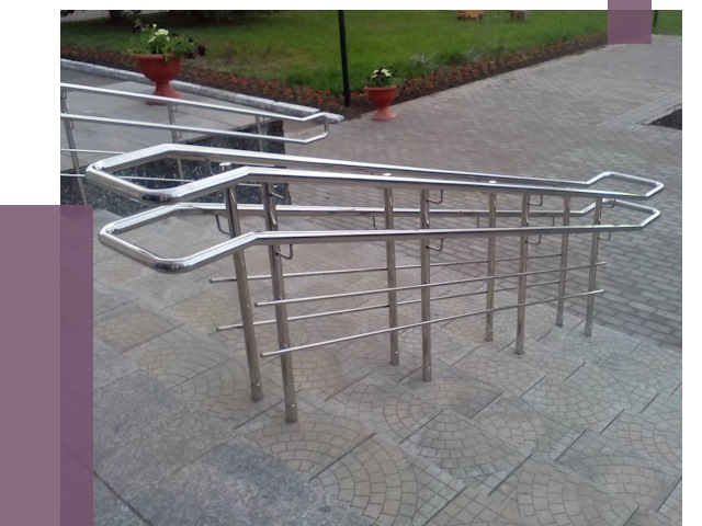 Перила для инвалидов в Борисоглебске от 7720 руб. под ключ | ПРОЛЁТ-Брс