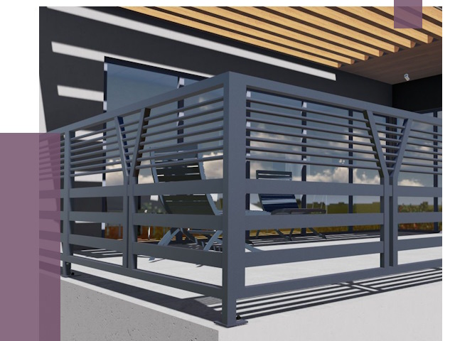 Изготовление балконных ограждений в Борисоглебске от 10924 руб. | ПРОЛЁТ-Брс