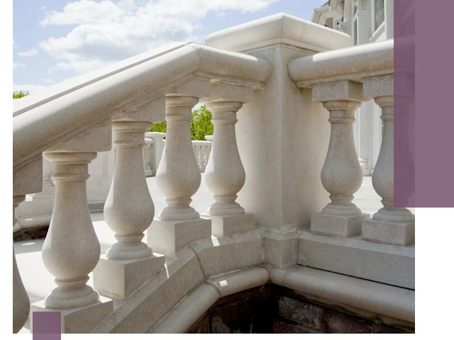 Балюстрады из металла и камня под ключ в Борисоглебске