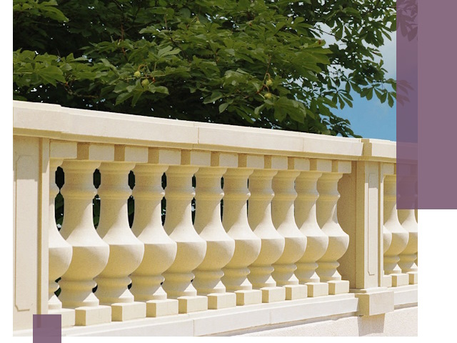 Установка балюстрады в Борисоглебске: изготовление и монтаж под ключ