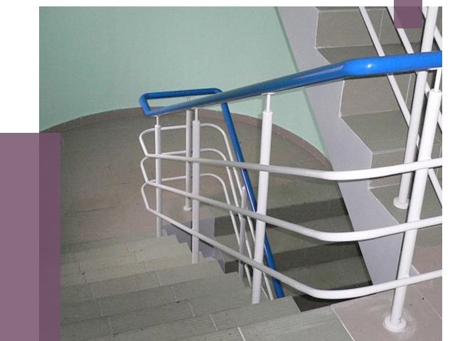 Перила в подъезде в Борисоглебске — установка и замена от 7543 руб. | ПРОЛЁТ-Брс