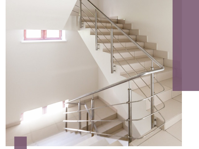 Установка и замена перил в подъезде в Борисоглебске