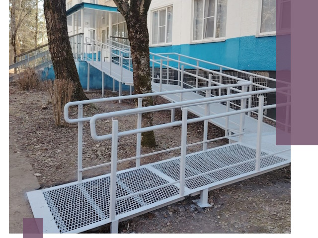 Пандусы под ключ в Борисоглебске: изготовление, монтаж и демонтаж