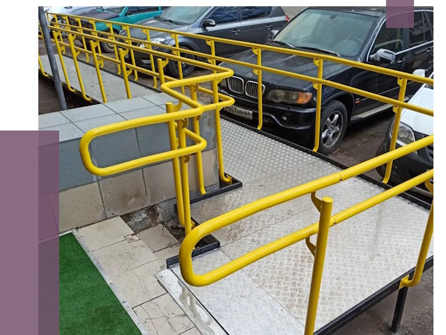 Стационарные пандусы в Борисоглебске от 12485 руб. | ПРОЛЁТ-Брс