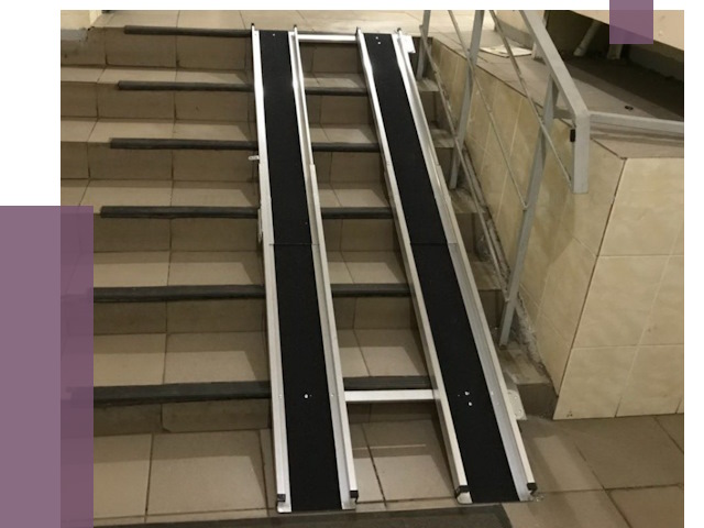 Установка пандуса в подъезд в Борисоглебске от 8115 руб. под ключ | ПРОЛЁТ-Брс