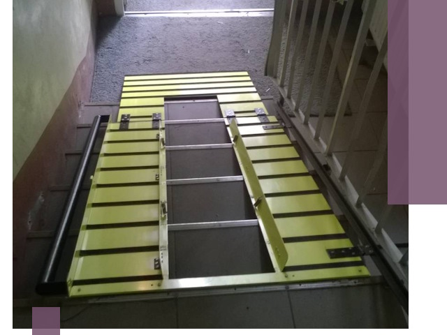 Профессиональный монтаж пандуса в подъезд в Борисоглебске