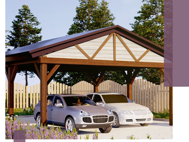 Навесы для автомобиля в Борисоглебске — изготовление и монтаж