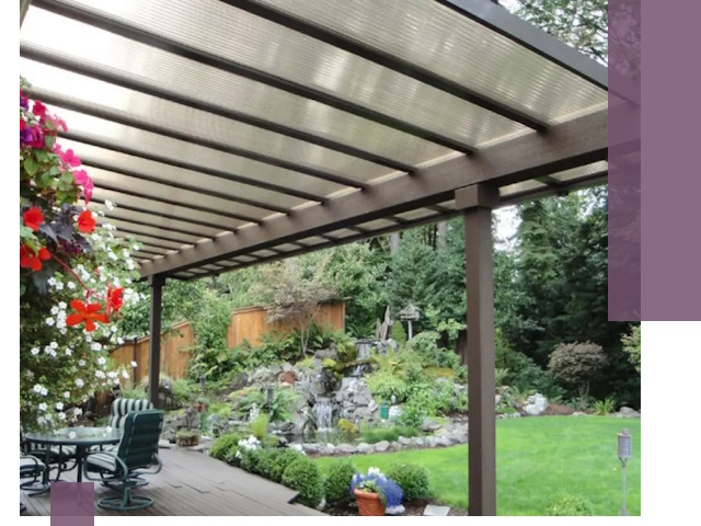 Навесы из поликарбоната под ключ в Борисоглебске быстро и надёжно