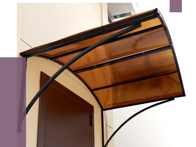 Недорогие козырьки в Борисоглебске от 7720 руб.  | ПРОЛЁТ-Брс