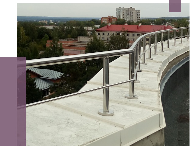 Парапеты и ограждения кровли в Борисоглебске от 5046 руб.