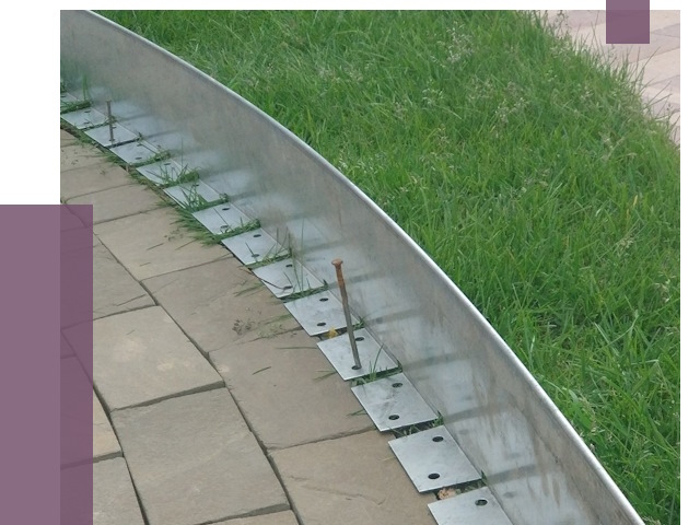 Металлические бордюры для тротуаров в Борисоглебске от 8843 руб.