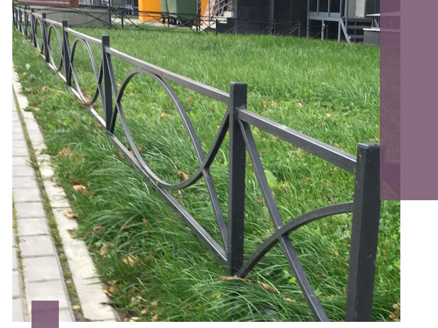 Газонные ограждения из металла в Борисоглебске — монтаж и продажа