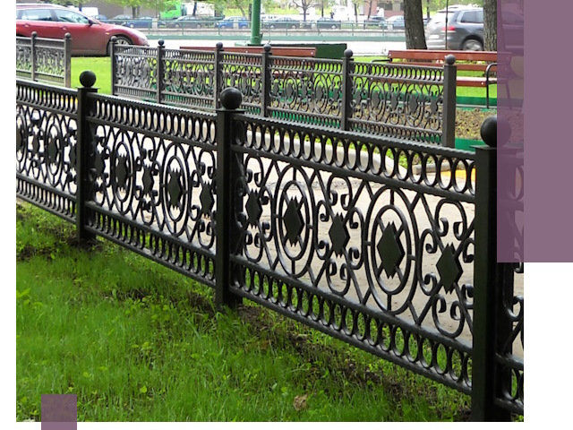 Секционные газонные ограждения под ключ в Борисоглебске