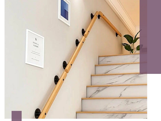 Поручни металлические и деревянные под ключ в Борисоглебске