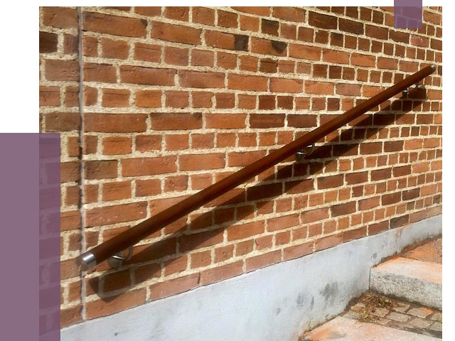 Изготовление пристенных поручней в Борисоглебске от 4526 руб. — ПРОЛЁТ-Брс