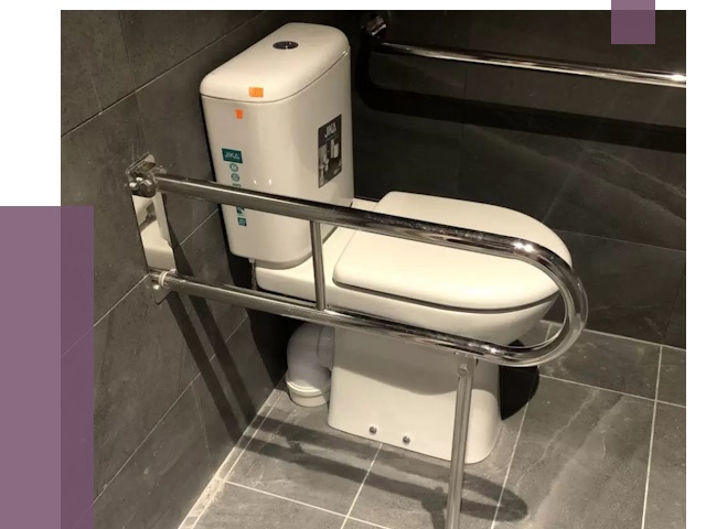 Поручни для санузлов в Борисоглебске от 4370 руб.  | ПРОЛЁТ-Брс