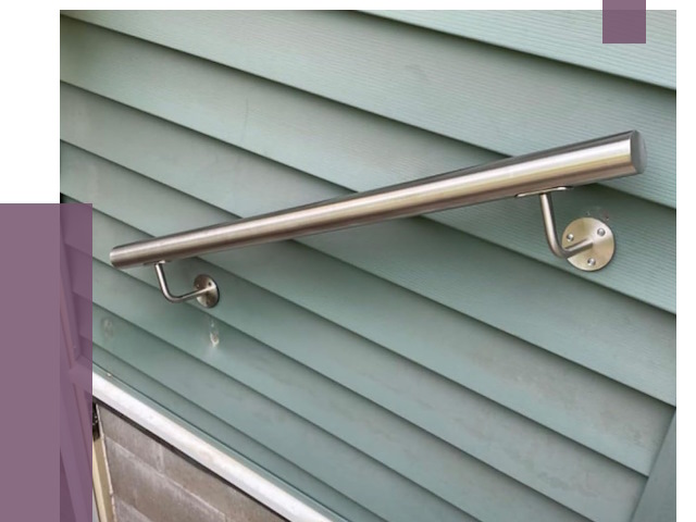 Поручни из нержавеющей стали в Борисоглебске от 7803 руб.  | ПРОЛЁТ-Брс