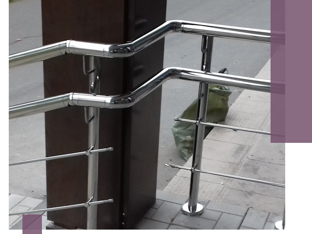 Монтаж поручней из нержавеющей стали в Борисоглебске качественно и быстро